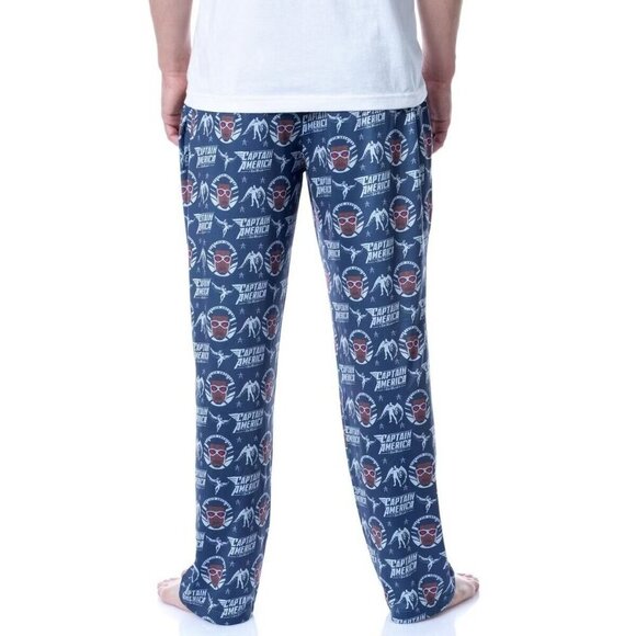 Marvel‎ Size L Unisex PJammy The Falcon Captain America Family Pajama Pants NWT - Picture 5 of 8
